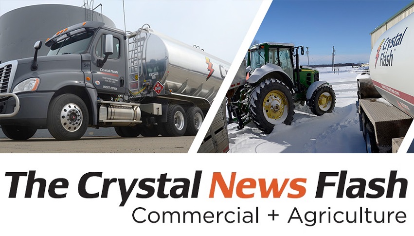The Crystal News Flash: Commercial + Agriculture