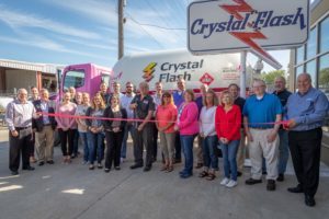 Crystal Flash 2019 Fleet Maintenance Facility Ribbon Cutting